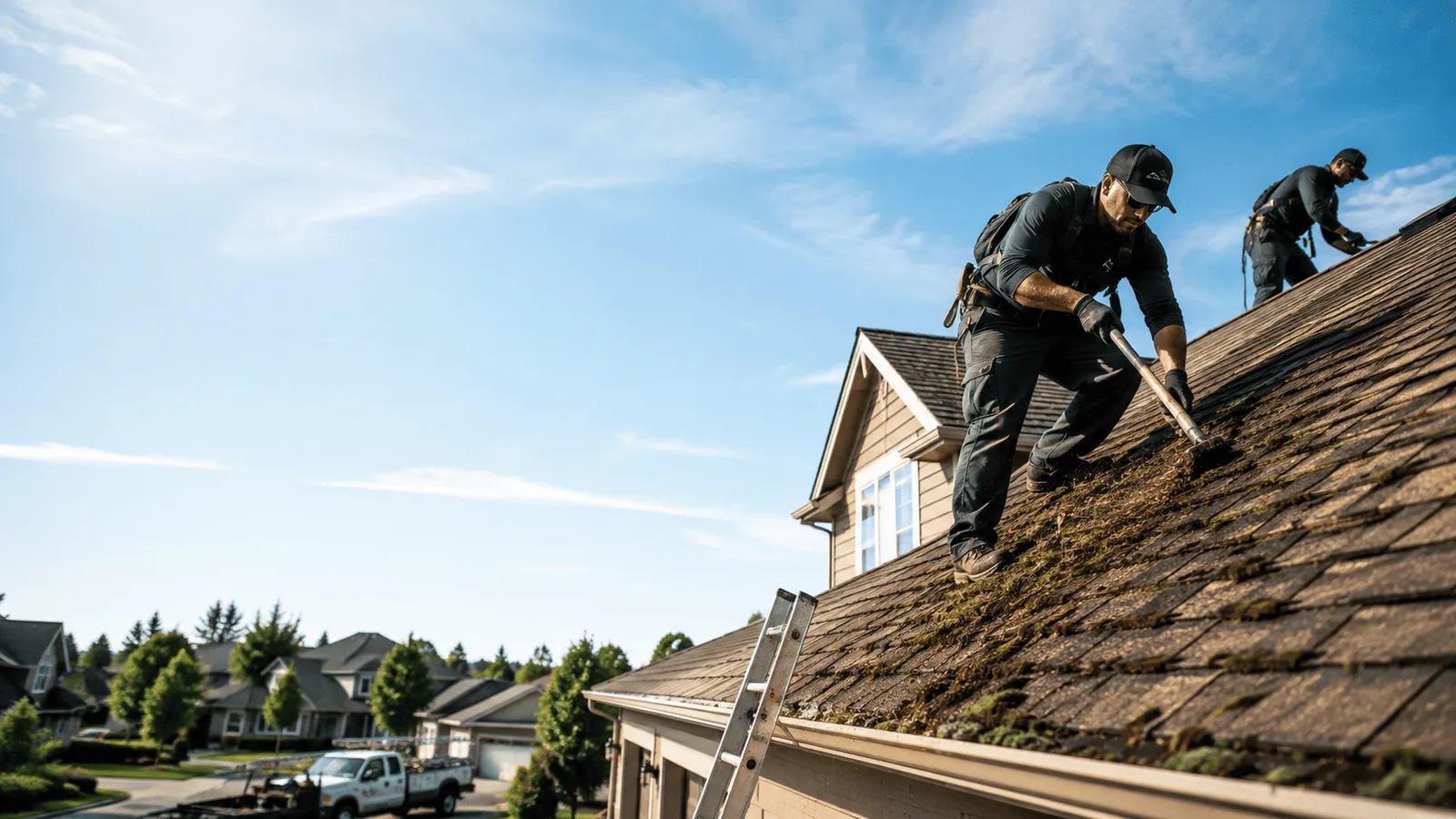 Roof Moss Removal in Six Mile, SC near me